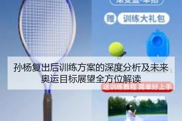 孙杨复出后训练方案的深度分析及未来奥运目标展望全方位解读